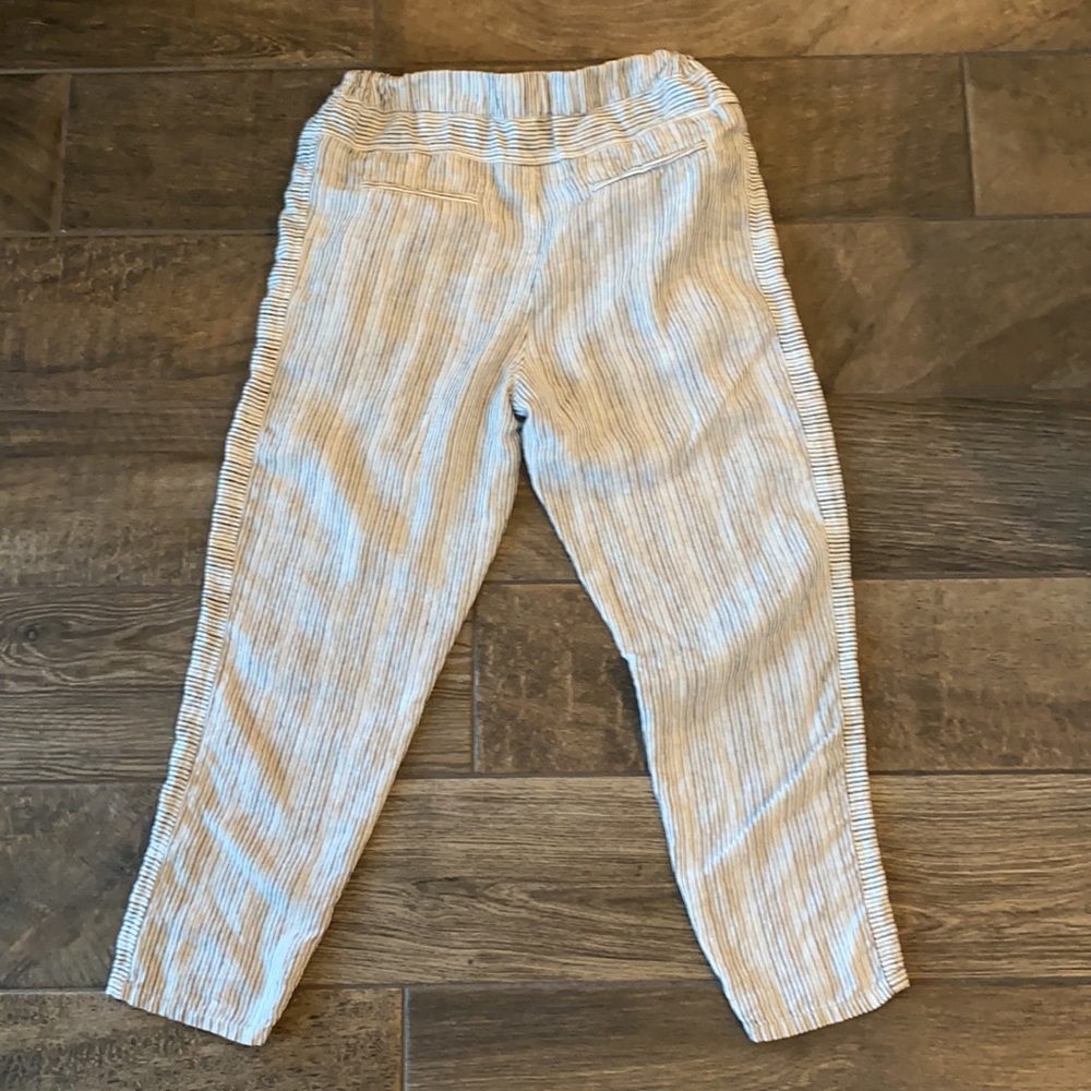 Anthropologie Striped Linen Pants - Picture 7 of 12